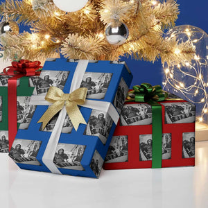 Funny Bigfoot Alien Wrapping Paper Roll Sasquatch UFO Coaster TS10 Print Your Wear