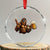 Funny Bigfoot BBQ Party Crystal Glass Ornament Sasquatch Drinking Beer Celebrate Championship TS14 Transparent Glass 3'' Circle Print Your Wear