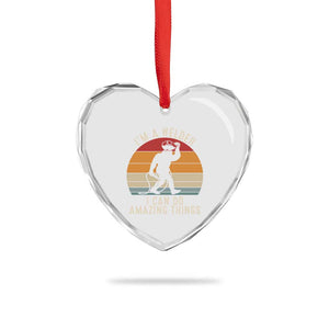 Funny Bigfoot Welding Gift Heart Crystal Glass Ornament I Can Do Amazing Things With A Welder TS12 Print Your Wear