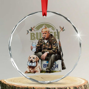 Funny Black Cat Crystal Glass Ornament Bruh Retro Cat Meme Graphic - Print Your Wear