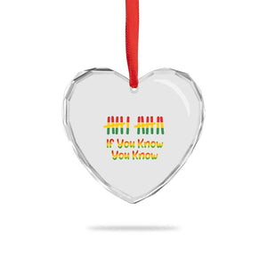 Funny Black History Six Seven Meme Heart Crystal Glass Ornament If You Know You Know TS12 Print Your Wear