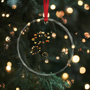 Funny Bookworm Saying Crystal Glass Ornament There Is No Such Thing As Too Many Books TS12 Print Your Wear