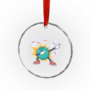 Funny Bowling Ball Dab Crystal Glass Ornament Sports Lover Gift TS12 Print Your Wear