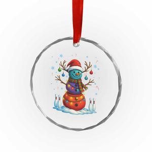 Funny Bowling Christmas Crystal Glass Ornament Gift For Bowler TS12 Print Your Wear
