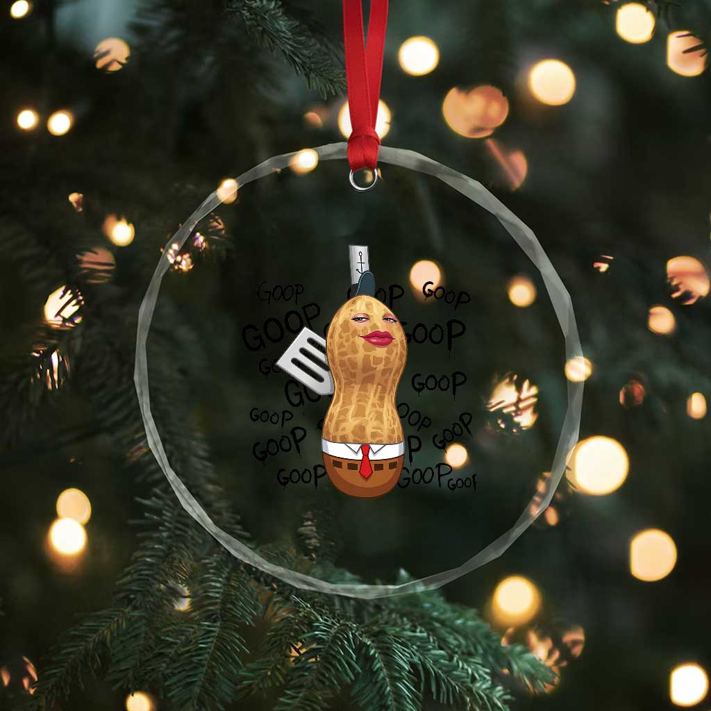 Funny Burnt Peanut Crystal Glass Ornament Goop Bungulato Homage TS14 Print Your Wear