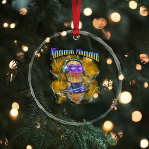 Funny Burnt Peanut Goop Crystal Glass Ornament DJ Music Meme TS14 Print Your Wear