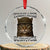 Funny Cat Meme Humor Crystal Glass Ornament Tummy Ache Survivor Lightning Cats Parody - Print Your Wear
