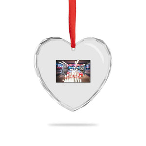 Funny Cats Bowling Battle Heart Crystal Glass Ornament Gift For Cat Lovers TS12 Print Your Wear