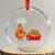Funny Chicken Nuggets Lover Crystal Glass Ornament Is That You Bro TS12 Transparent Glass 3'' Circle Print Your Wear