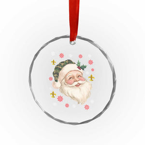 Funny Christmas Cajun Louisiana Santa Papa Noel Crystal Glass Ornament TS11 Print Your Wear