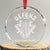 Funny Christmas Defend Nakatomi Plaza Crystal Glass Ornament TS09 Transparent Glass 3'' Circle Print Your Wear