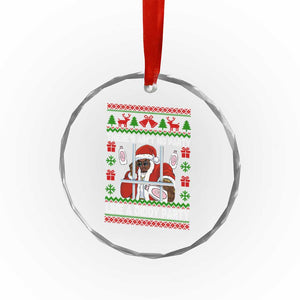 Funny Christmas Diddy Crystal Glass Ornament Aint No Party Like A Diddy Party Baby Oil Dirty Ugly Xmas TS10 Print Your Wear