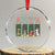 Funny Christmas Frogtifa Crystal Glass Ornament Portland Resist Frog Protest - Print Your Wear