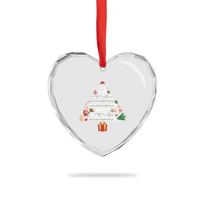 Funny Christmas Movie Heart Crystal Glass Ornament Its A Bit Nipply Out Nipply Out Xmas Vacation Holiday TS11 Print Your Wear
