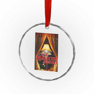 Funny Christmas Movie It Is A Major Award Crystal Glass Ornament Italian Leg Lamp TS11 Print Your Wear