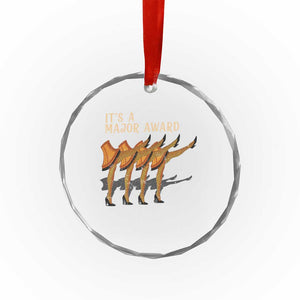 Funny Christmas Movie It's A Major Award Crystal Glass Ornament Italian Leg Lamp TS11 Print Your Wear
