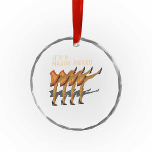 Funny Christmas Movie It's A Major Award Crystal Glass Ornament Italian Leg Lamp TS11 Print Your Wear