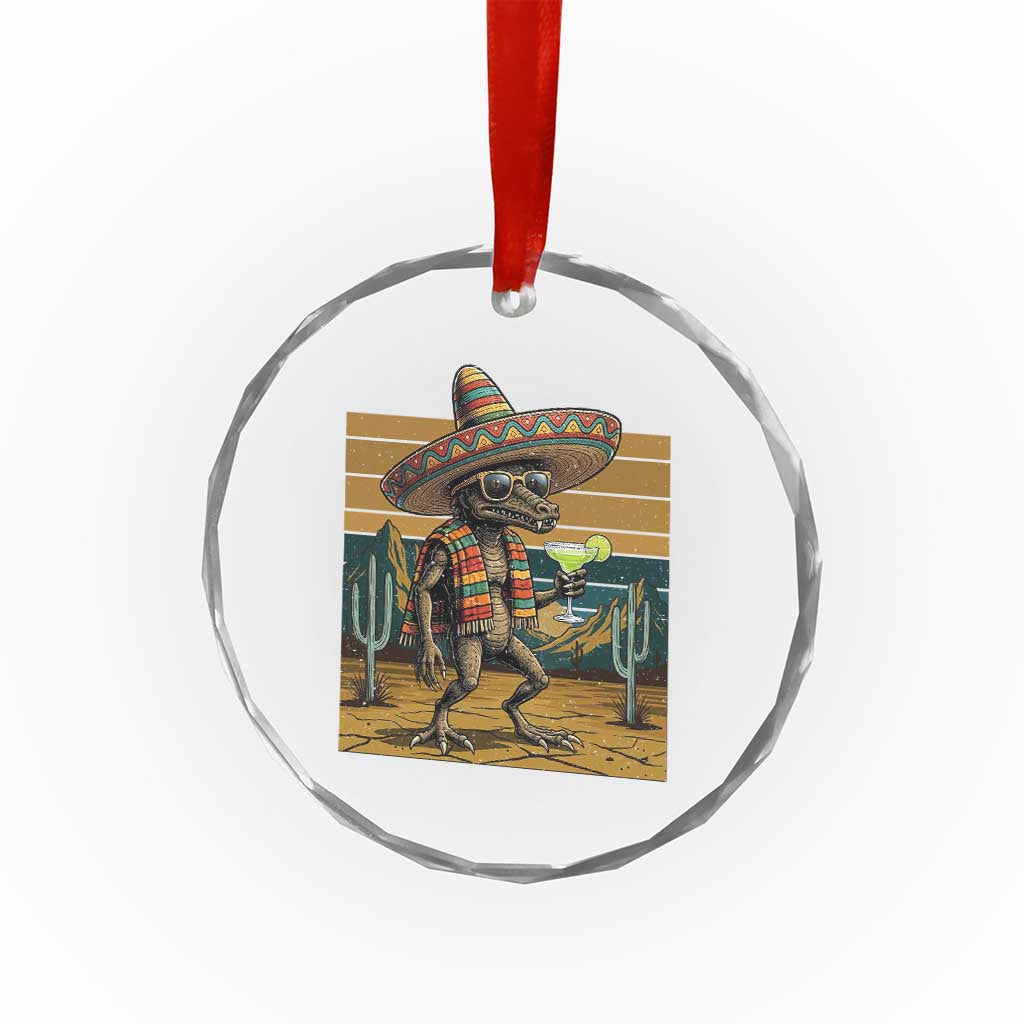 Funny Chupacabra Fiesta Crystal Glass Ornament Cinco De Mayo Gift TS12 Print Your Wear