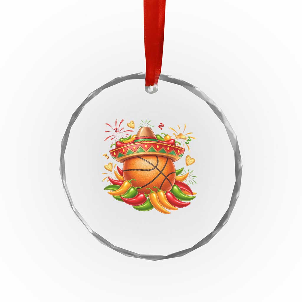 Funny Cinco De Mayo Basketball Crystal Glass Ornament Mexican Fiesta Hoops Party TS12 Print Your Wear
