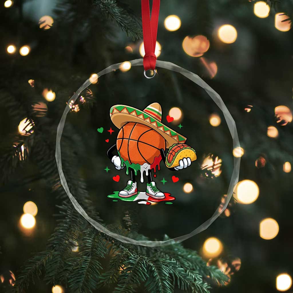 Funny Cinco De Mayo Basketball Crystal Glass Ornament Mexican Fiesta Party TS12 Print Your Wear