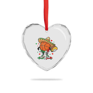 Funny Cinco De Mayo Basketball Heart Crystal Glass Ornament Mexican Fiesta Party TS12 Print Your Wear