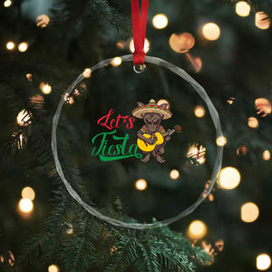 Funny Cinco De Mayo Chupacabra Crystal Glass Ornament Lets Fiesta TS12 Print Your Wear