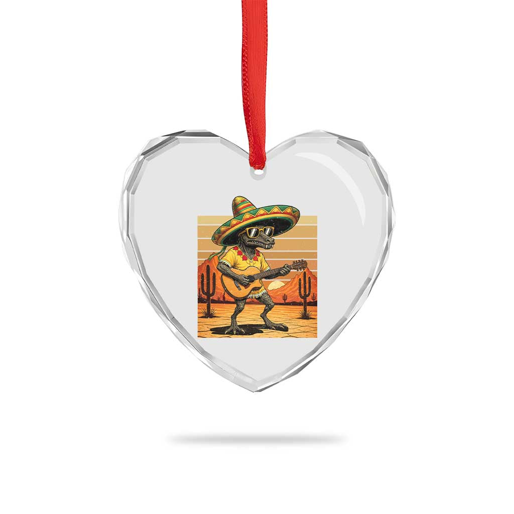 Funny Cinco De Mayo Chupacabra Heart Crystal Glass Ornament Guitar Fiesta Gift TS12 Print Your Wear