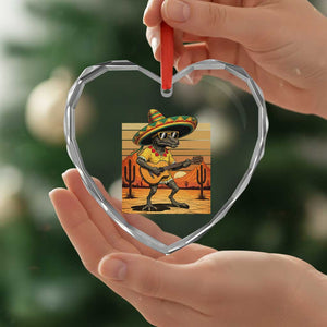 Funny Cinco De Mayo Chupacabra Heart Crystal Glass Ornament Guitar Fiesta Gift TS12 Print Your Wear