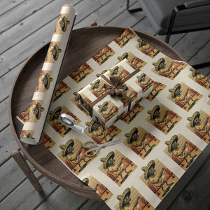 Funny Cinco De Mayo Chupacabra Wrapping Paper Roll Guitar Fiesta Gift TS12 Beige Print Your Wear