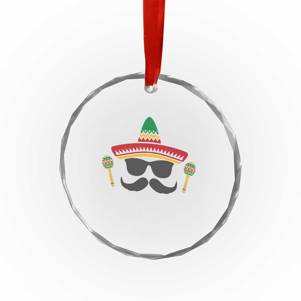Funny Cinco De Mayo Maracas Characte Crystal Glass Ornament Fiesta Party Gift TS12 Print Your Wear