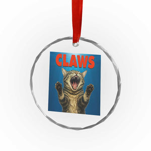 Funny Claws Cat Crystal Glass Ornament Horror Movie Parody TS12 Print Your Wear