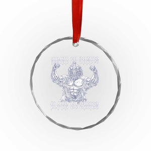 Funny Cringe Werewolf Memes Crystal Glass Ornament Human By Chance Alpha By Choice TS12 Print Your Wear