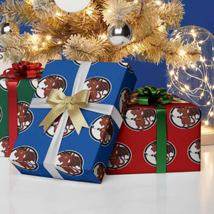 Funny Cryptid Sports Gift Wrapping Paper Roll Jersey Devil Playing Ice Hockey TS12 Print Your Wear