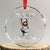 Funny Crystal Glass Ornament Skibidi Rizzmas Rizz Santa Toilet Kid Cool TS10 Transparent Glass 3'' Circle Print Your Wear