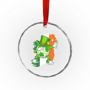 Funny Dabbing Soccer Ball Crystal Glass Ornament St Patricks Day TS12 Print Your Wear