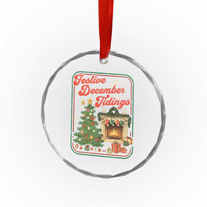 Funny Democrat Christmas Crystal Glass Ornament Festive December Tiding Xmas Political Satire TS11 Print Your Wear