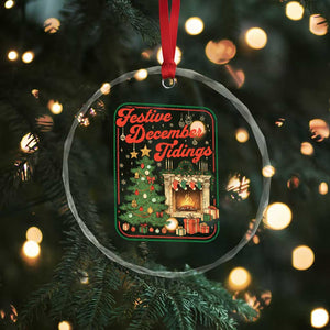 Funny Democrat Christmas Crystal Glass Ornament Festive December Tiding Xmas Political Satire TS11 Print Your Wear