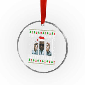 Funny Dirty Santa Diddy Xmas Crystal Glass Ornament Home Alone With Diddy TS11 Print Your Wear