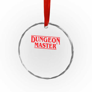 Funny Dungeon Master Crystal Glass Ornament RPG Gamer D20 Tabletop Gaming TS11 Print Your Wear