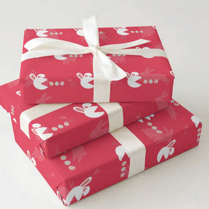 Funny Easter Wrapping Paper Roll Bunny Gamer Egg Hunter TS14 Red Print Your Wear
