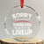 Funny Fantasy Football Player Crystal Glass Ornament Commissioner Draft Party - Print Your Wear