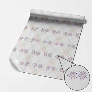 Funny Fireworks 4th of July Adult Humor Wrapping Paper Roll Just Here for The Fireworks
