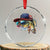 Funny Fishing American Flag Crystal Glass Ornament Patriotic Fisherman Family Gift TS10 Transparent Glass 3'' Circle Print Your Wear