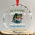 Funny Fishing Crystal Glass Ornament I'm So Good At Catching Fish That The Fish Tell Stories TS10 Transparent Glass 3'' Circle Print Your Wear