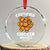 Funny Food Lover Gift Crystal Glass Ornament Certified Chicken Nugget Expert TS12 Transparent Glass 3'' Circle Print Your Wear