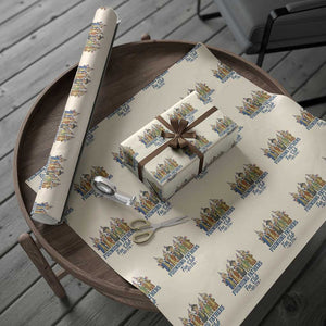 Funny Founding Fathers Fan Club Wrapping Paper Roll American History Lovers TS12 Beige Print Your Wear