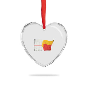 Funny Fries Heart Crystal Glass Ornament Vintage Make Fries Great Again TS10 Print Your Wear