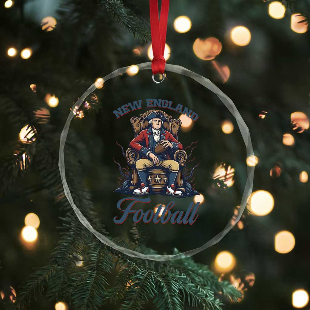Funny George Washington NE Football Lover Gift Crystal Glass Ornament TS12 Print Your Wear