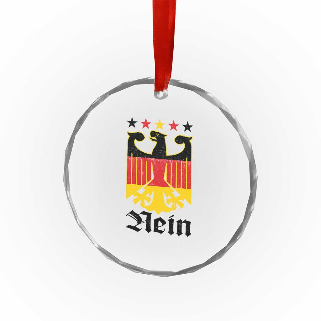 Funny German Eagle Crystal Glass Ornament Vintage Nein No Germany Souvenir Oktoberfest TS11 Print Your Wear