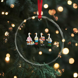 Funny Goose Just Doing My Daddy Things Crystal Glass Ornament Fathers Day Gift TS12 Print Your Wear
